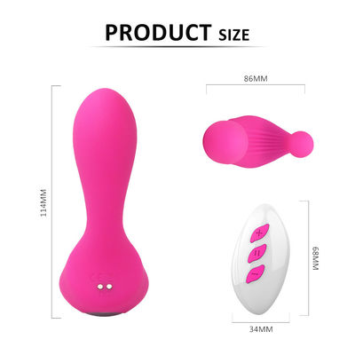 400g 15X9X9cm 무선 진동기 섹스 장난감 G 스팟 딜도 방수 전립선 마사저 자극기
