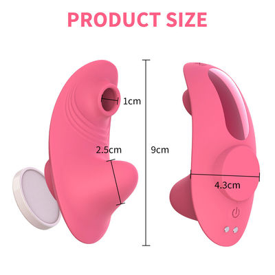 속옷 섹시한 성인의 섹스 진동기 팬티 클리토리 빨래 장난감 여자용 9cm x 4.3cm