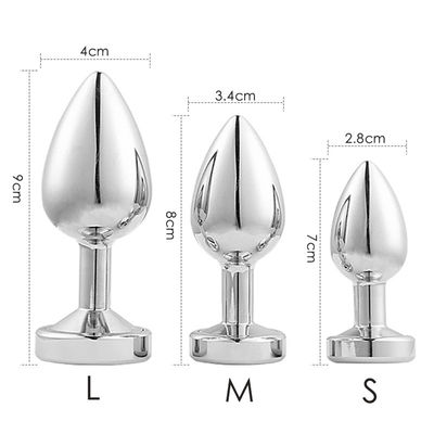 섹시한 웨어러블 남자의 자위 장난감 엉덩이 플러그 라이트 업 LED 깜빡이는 빛
