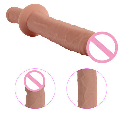 15인치 부드러운 PVC 현실적인 딜도 현실적인 검 모양의 딜도