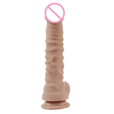 350g 215mm 두꺼운 여자 딜도 액체 실리콘 엑스트라 소프트 딜도 고무 섹스 장난감