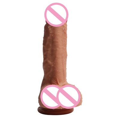 남성 14 × 4cm 현실적인 성관계 장난감 액체 부드러운 실리콘 가짜 현실적인 성관계 섹스 장난감