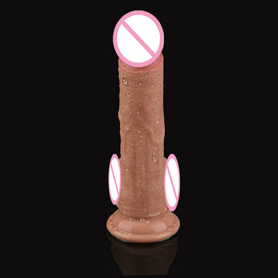남성 성기 액체 실리콘 딜도 손 무료 슈퍼 현실적인 딜도 350g
