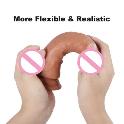 음경 남성 액체 실리콘 딜도 빨래 컵 부드러운 초현실적인 여성용 딜도