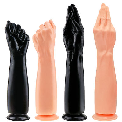 PVC 고무 핸드 딜도 텐타클 섹스 장난감 거대 펀싱 핸드 딜도 엉덩이 성관계