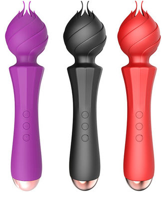 USB 충전 빅 G 스팟 진동기 24cm pussy 핸드헬드 진동기 섹시 238g