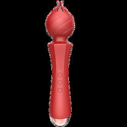 USB 충전 빅 G 스팟 진동기 24cm pussy 핸드헬드 진동기 섹시 238g