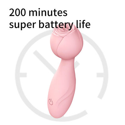 로고 인쇄 AV 팡이 무선 핸드 헤드 350g 여성 진동기 팡이 마사지