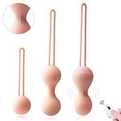 원격 진동 케겔 공 20.5 × 4.3 × 4.3cm 남자용 케겔 공 250g