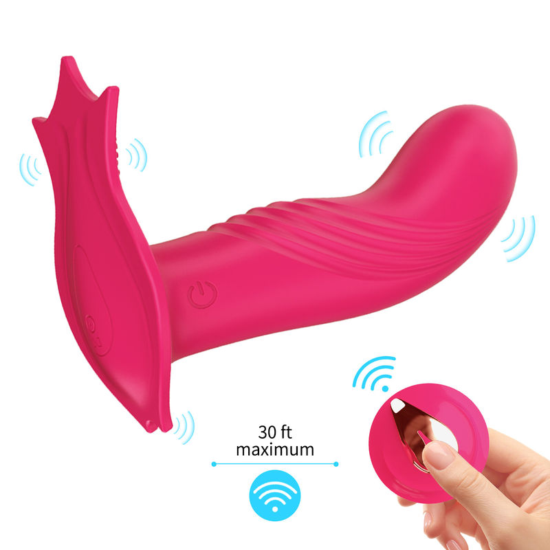 장거리 원격 섹스 비브레이터 여자 무선 섹스 장난감 팬티 비브레이터 15cm
